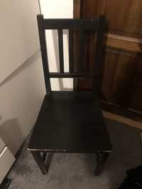 Krzesło czarne Ikea