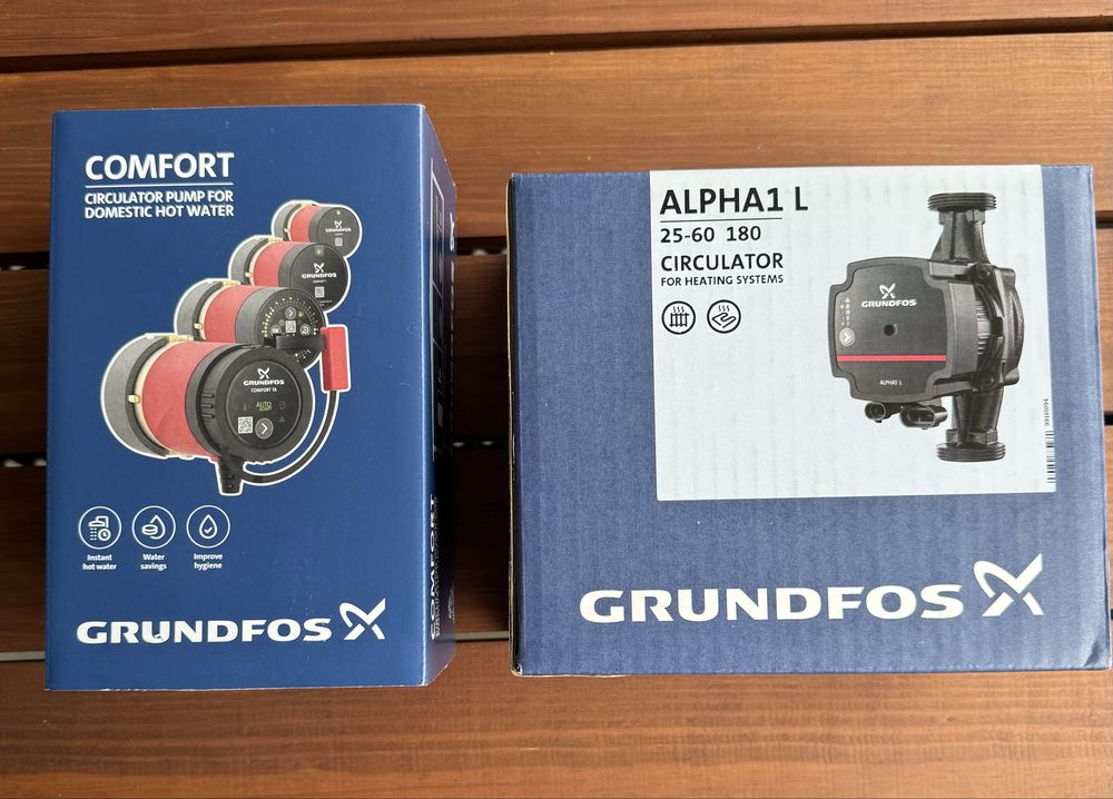 Bombas circuladoras Grundfos