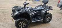 Quad cf moto 520 EPS 1000km przebiegu pług jak nowy