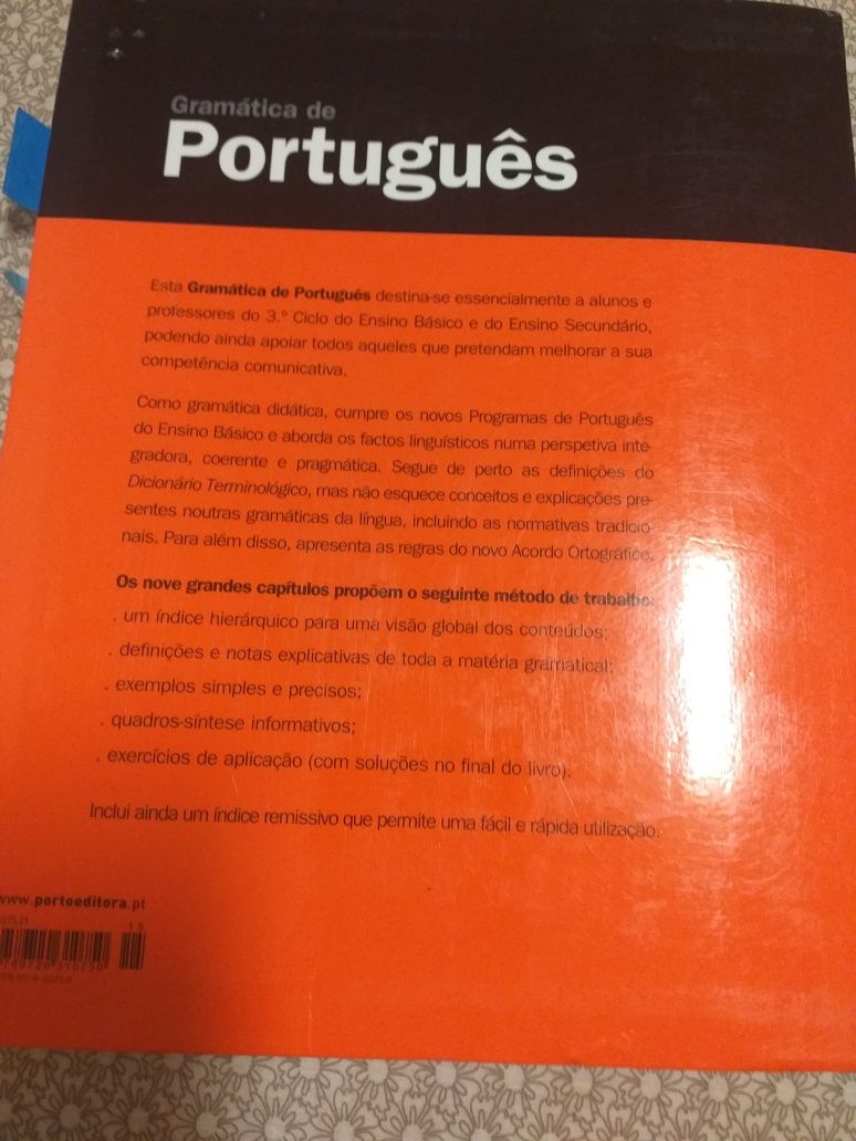Gramática de português, Porto editora