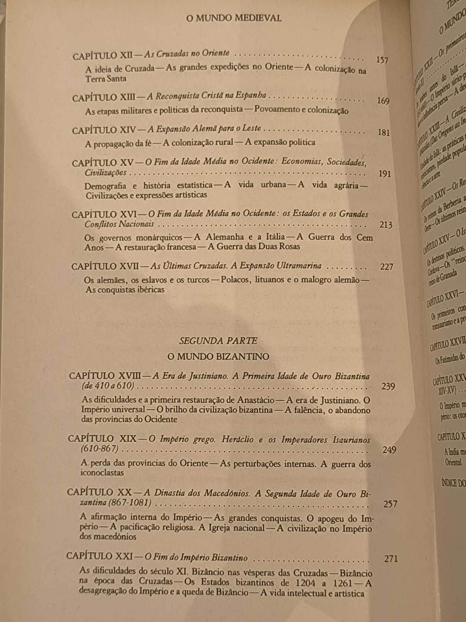 Livro "História universal (O mundo medieval)" de Jacques Heers