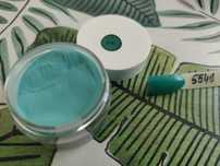 Cuccio. Puder tytanowy. 5541. Zielony