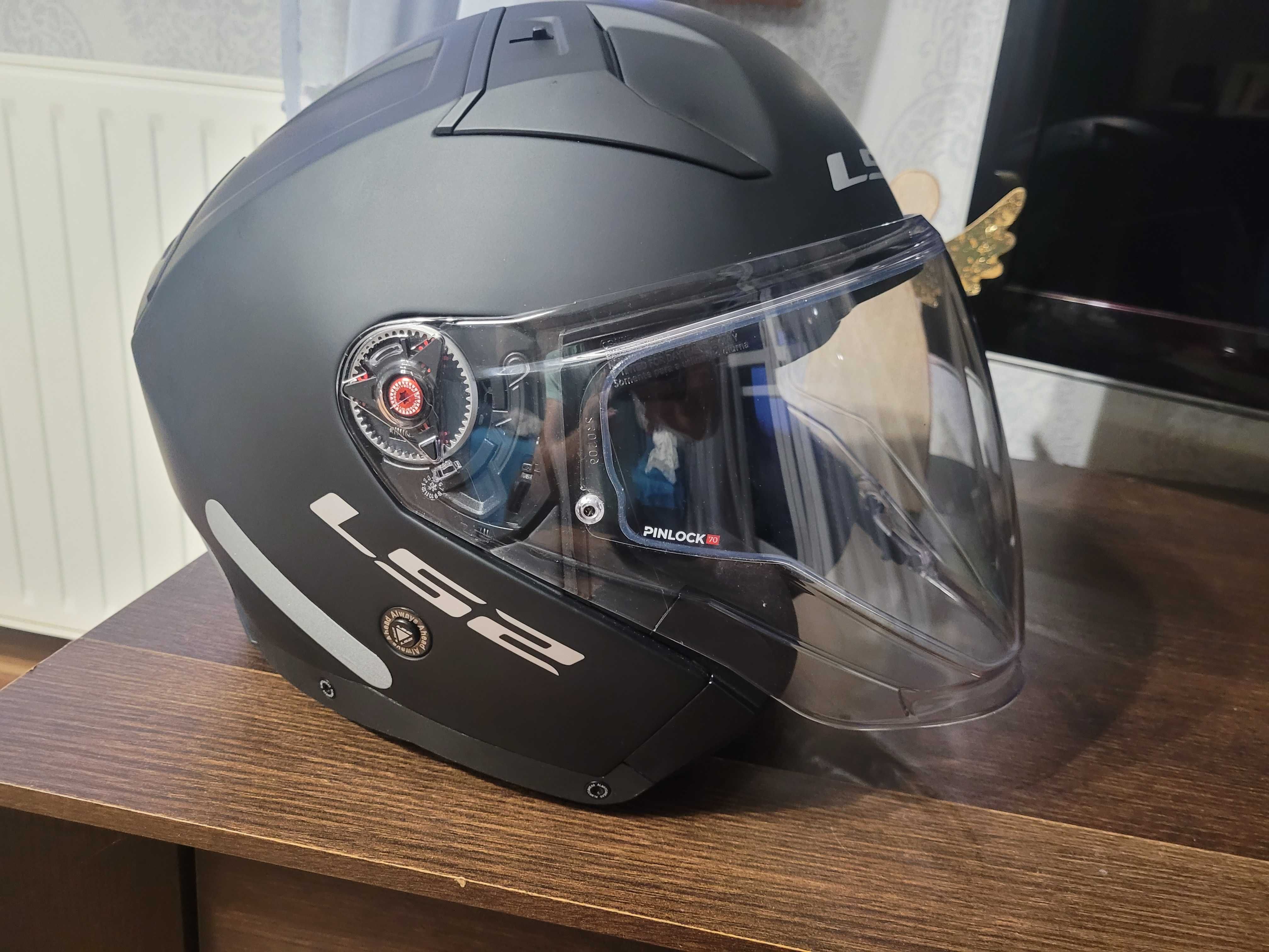 Nowy Kask Ls2 Infinity 2 Black Matt