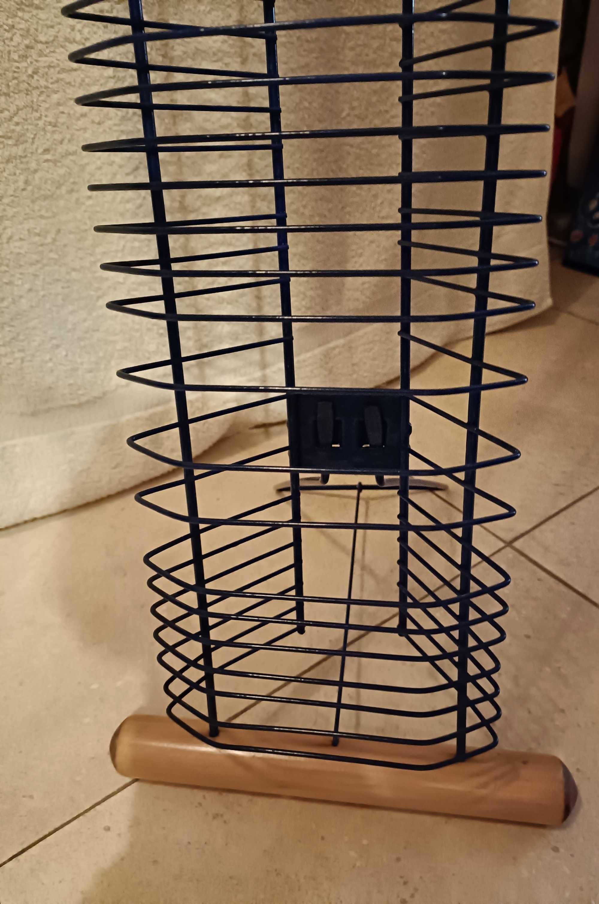 Estante para CDs/DVDs azul
