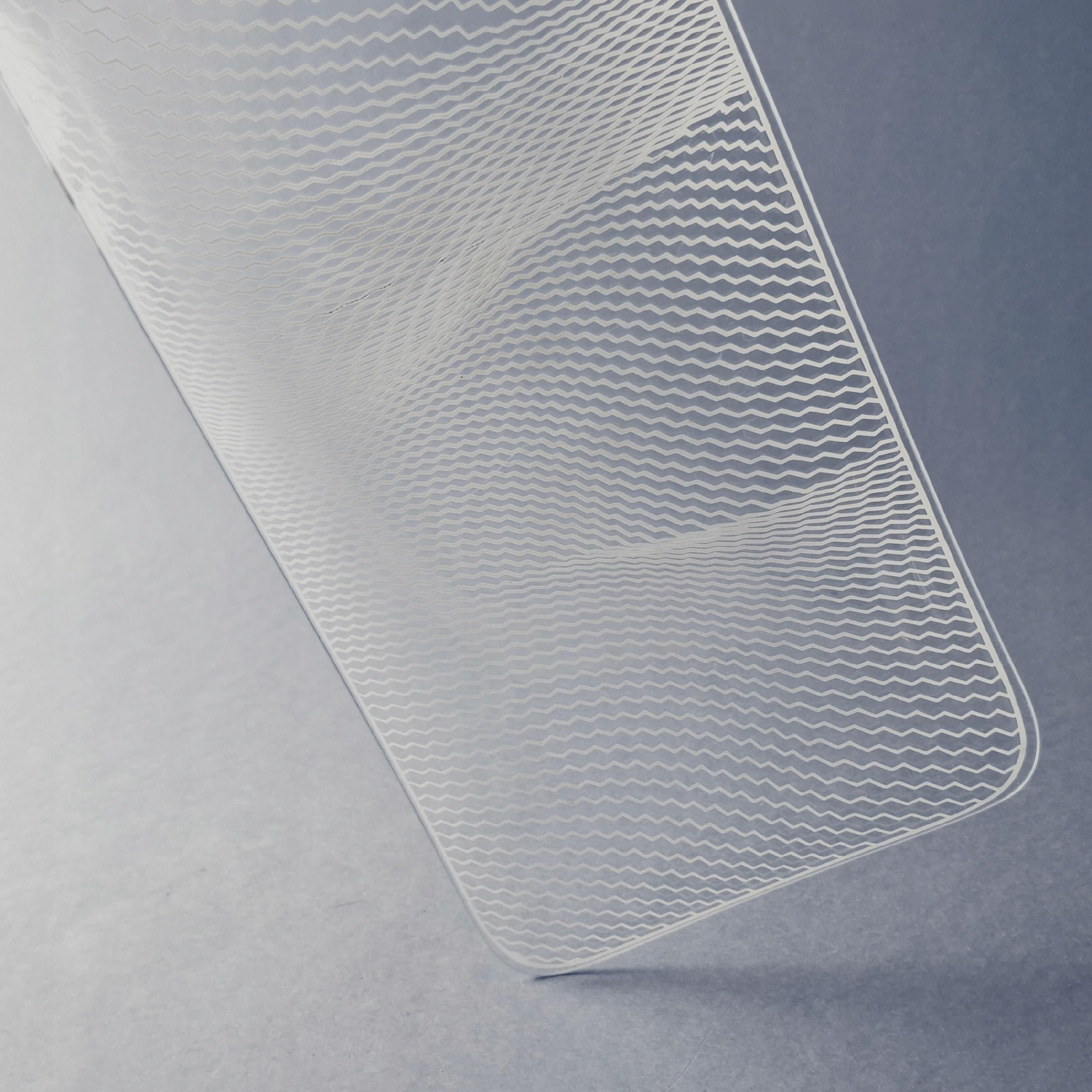 olbernhau piękna szklana patera taca op-art lata 70-te