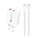 Ładowarka sieciowa A6MaxL 20W USB-A USB-C z kablem USB-C - USB-C 1m -