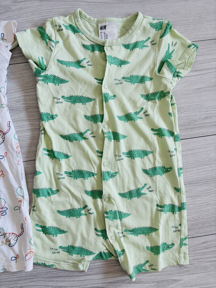 Piżamki jednoczęściowe pajacyki H&M r 86