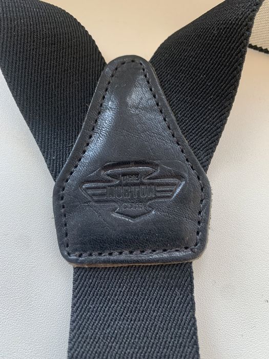 Подтяжки для брюк из резинки черные the morton club