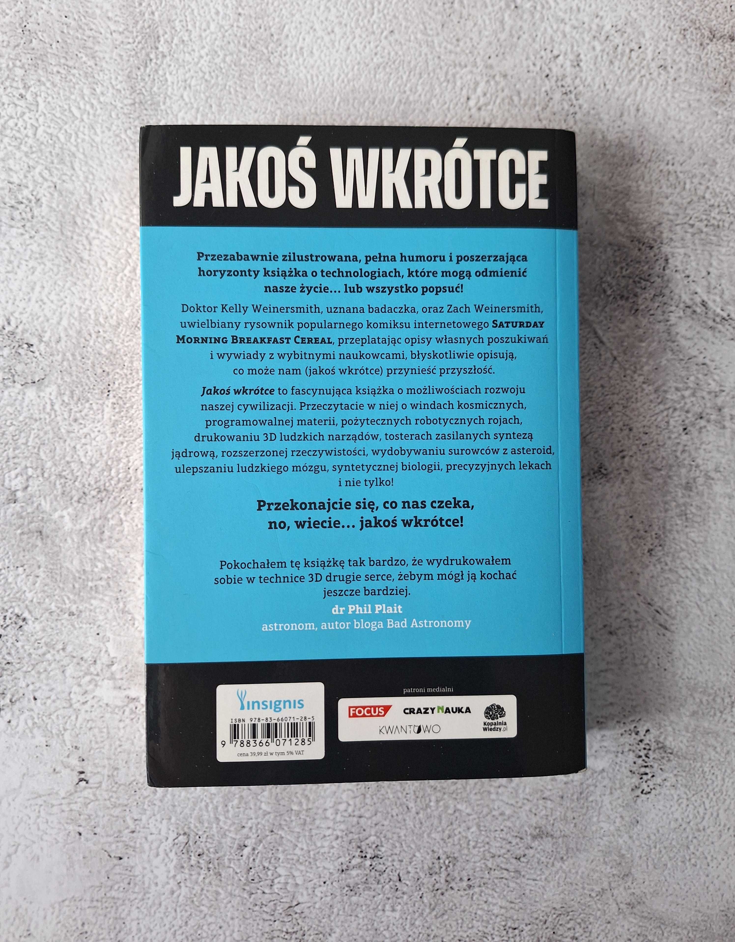 Jakoś wkrótce Zach Weinersmith Kelly Weinersmith
