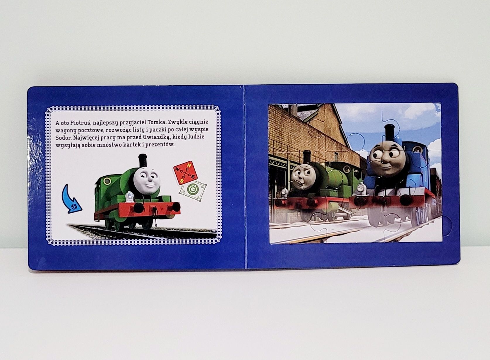 Tomek I Przyjaciele Mini Książeczka Malucha Puzzle