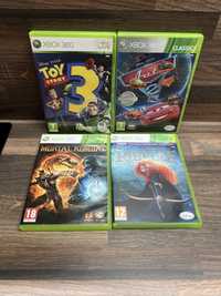 Xbox 360 Merida Waleczna, Auta 2, Toy Story 3, Mortal Kombat!