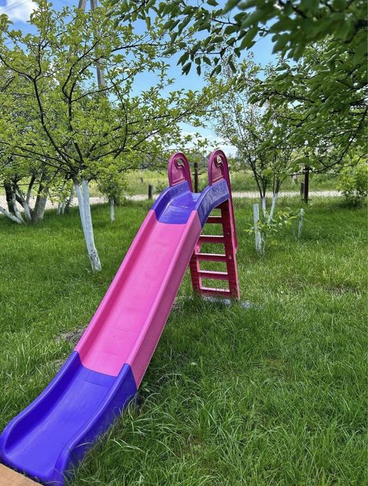 ТОП! Гірка дитяча 243 см, пластикова гірка для дітей, горка, спуск