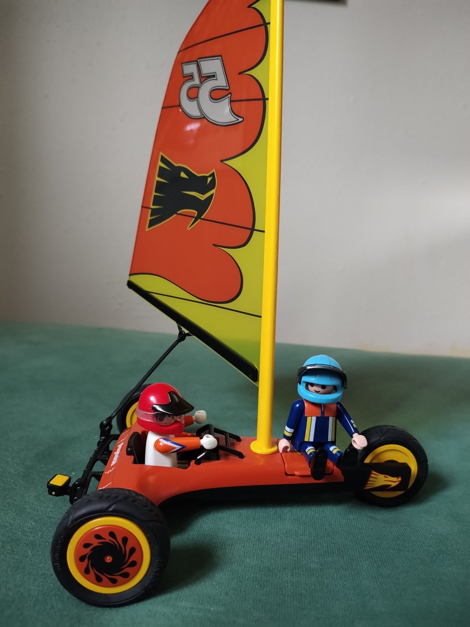 Playmobil żaglowóz