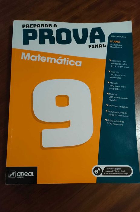 Preparar a Prova Final - Matemática - 9.º Ano