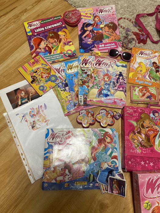 MEGA PAKA! Zestaw Winx z wieloma akcesoriami