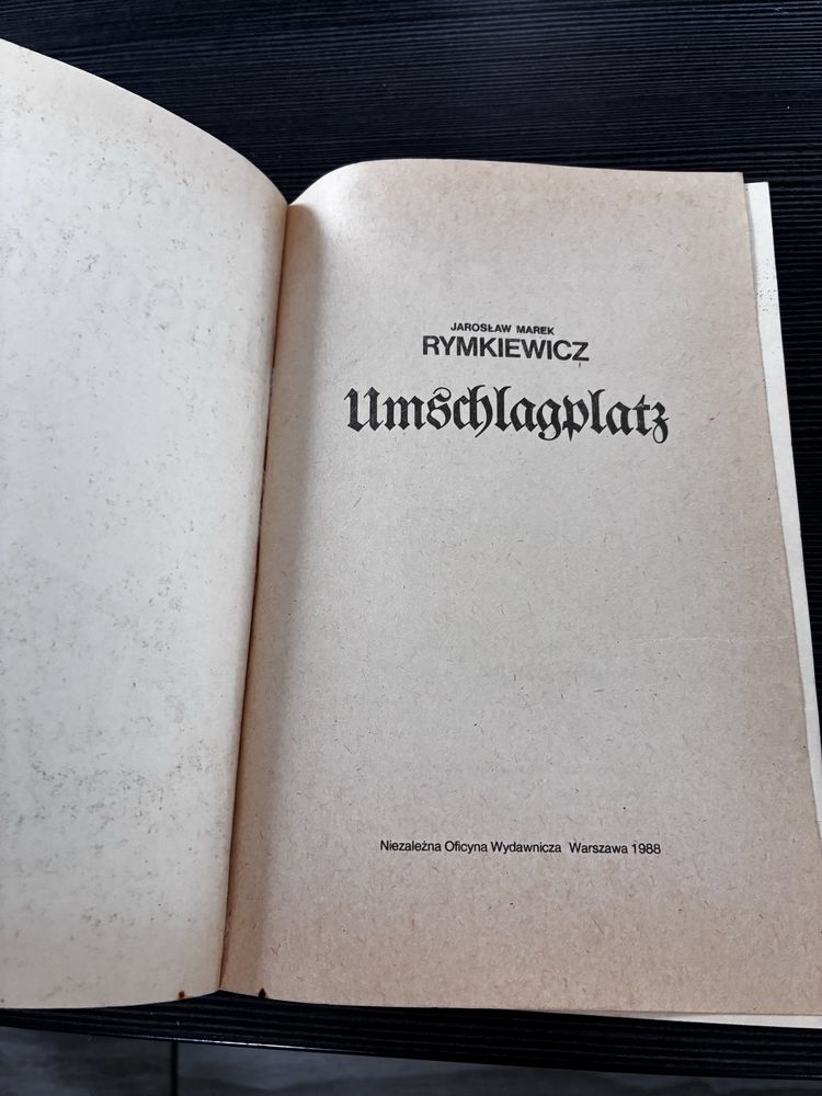Jarosław Marek Rymkiewicz - Umschlagplatz