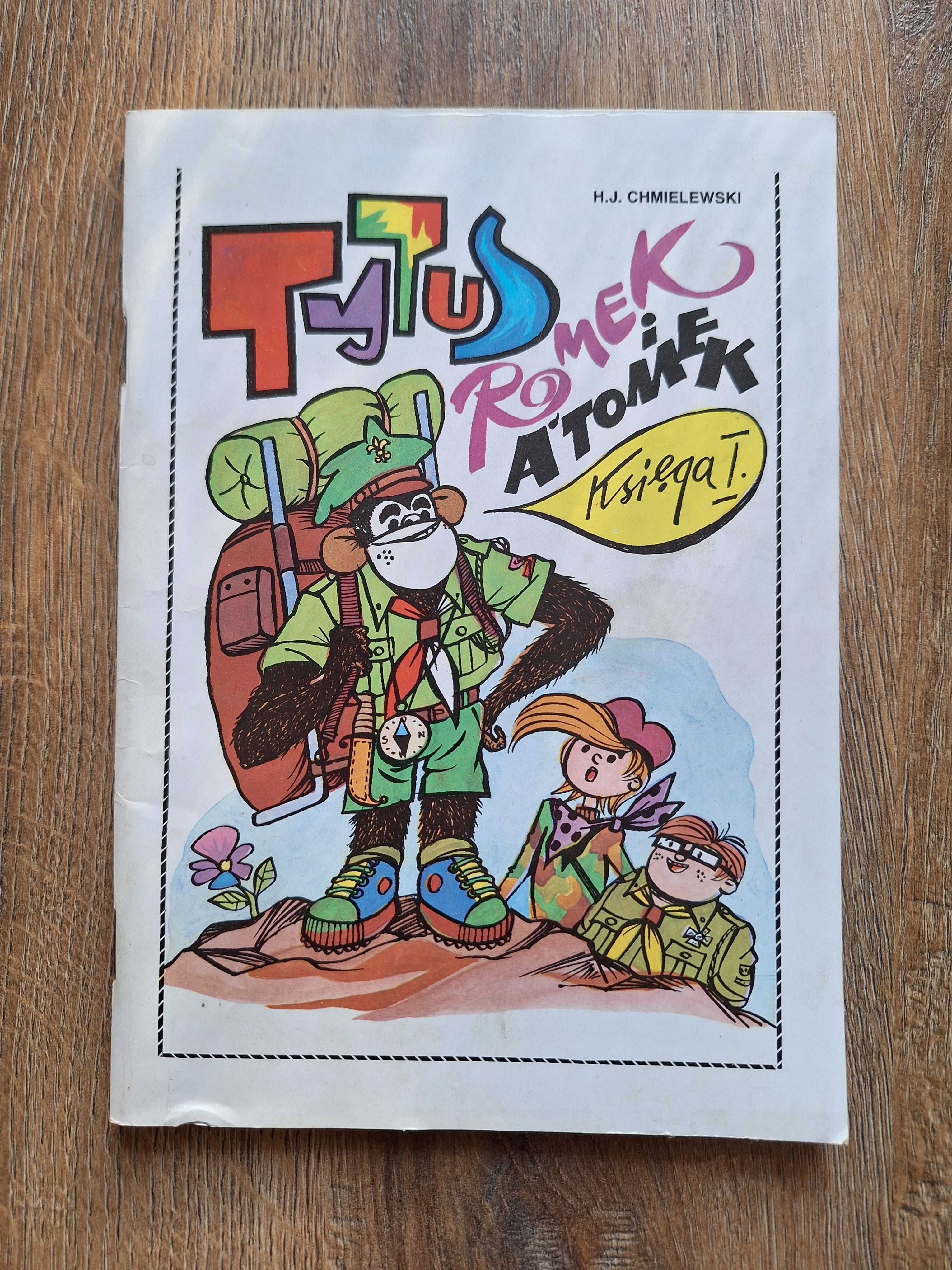 Komiks Tytus Romek i Atomek ksiega 1.