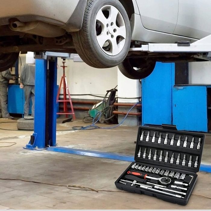 Zestaw Kluczy Nasadowych Klucze Nasadowe 46 Torx