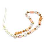 Zawieszka Guess Beads Bohemia - brązowa