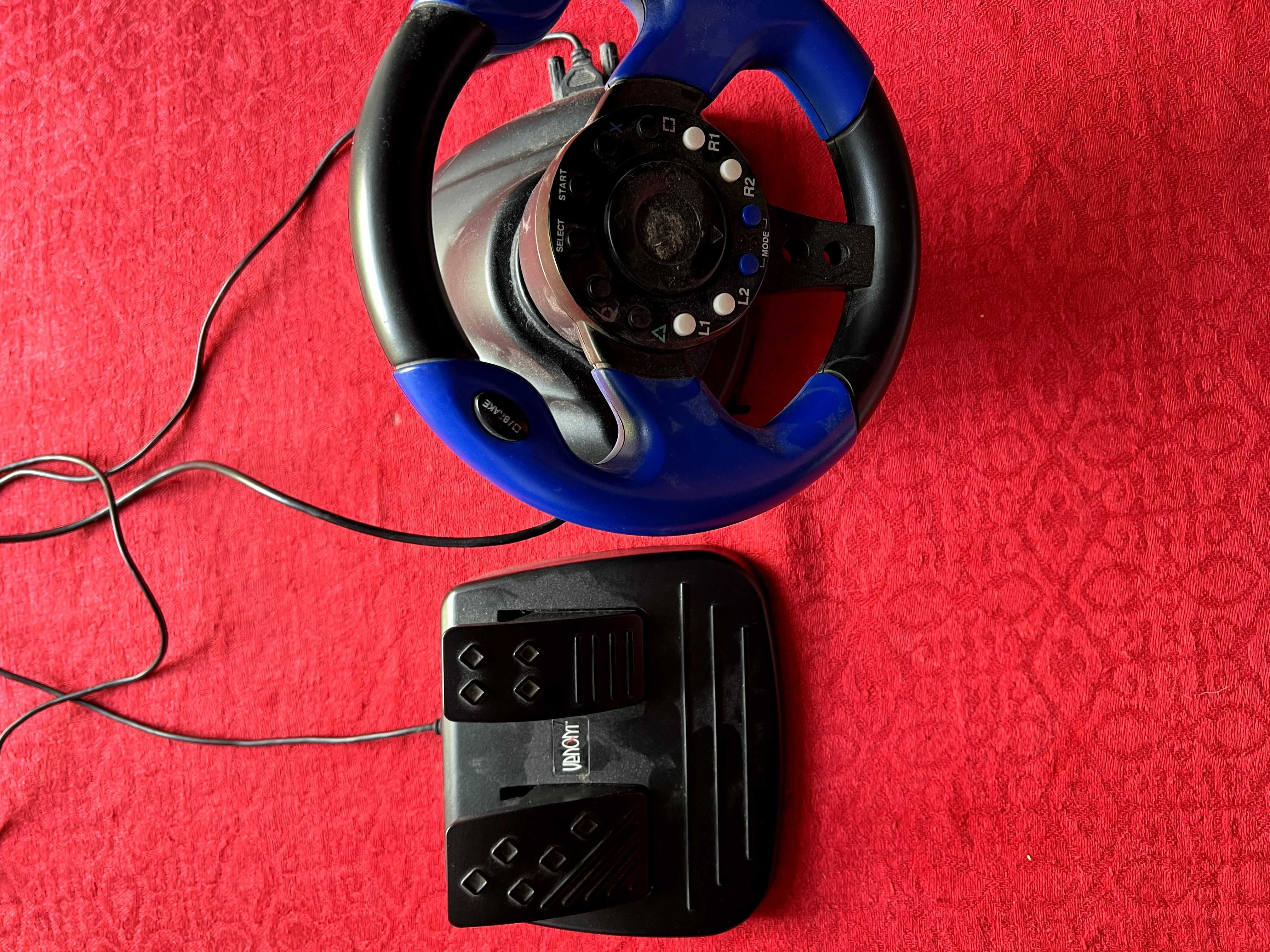 PS2 slim com 2 comandos + FIFA 7 & NFS Underground