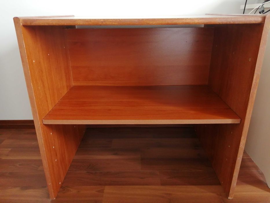 Secretaria madeira castanha