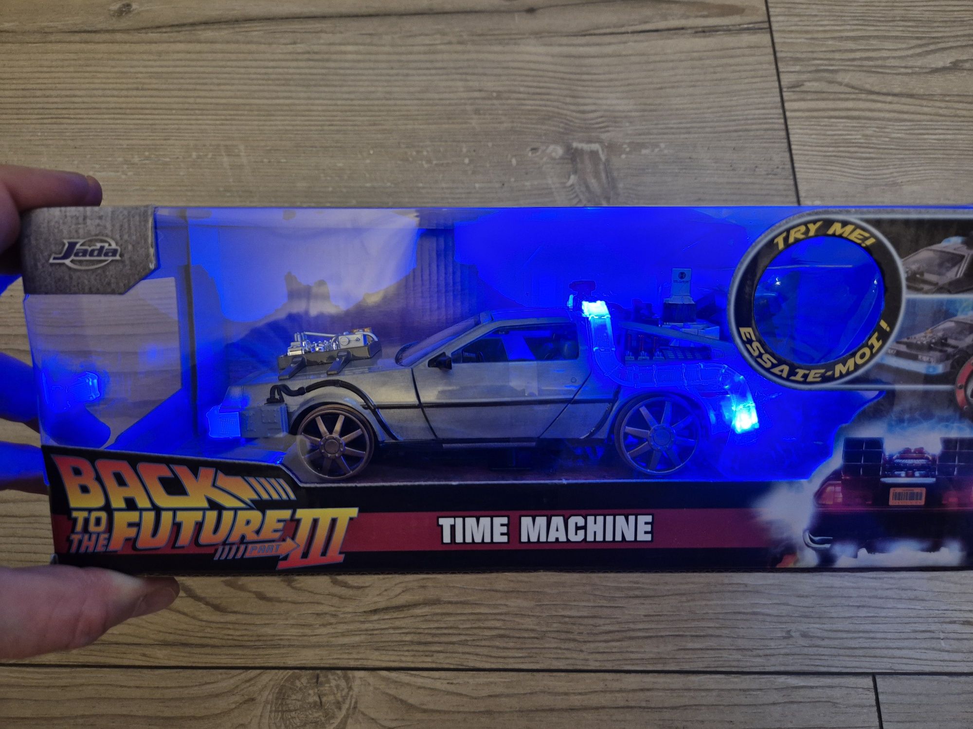 Model samochodowy  DeLorean DMC-12 Time Machine