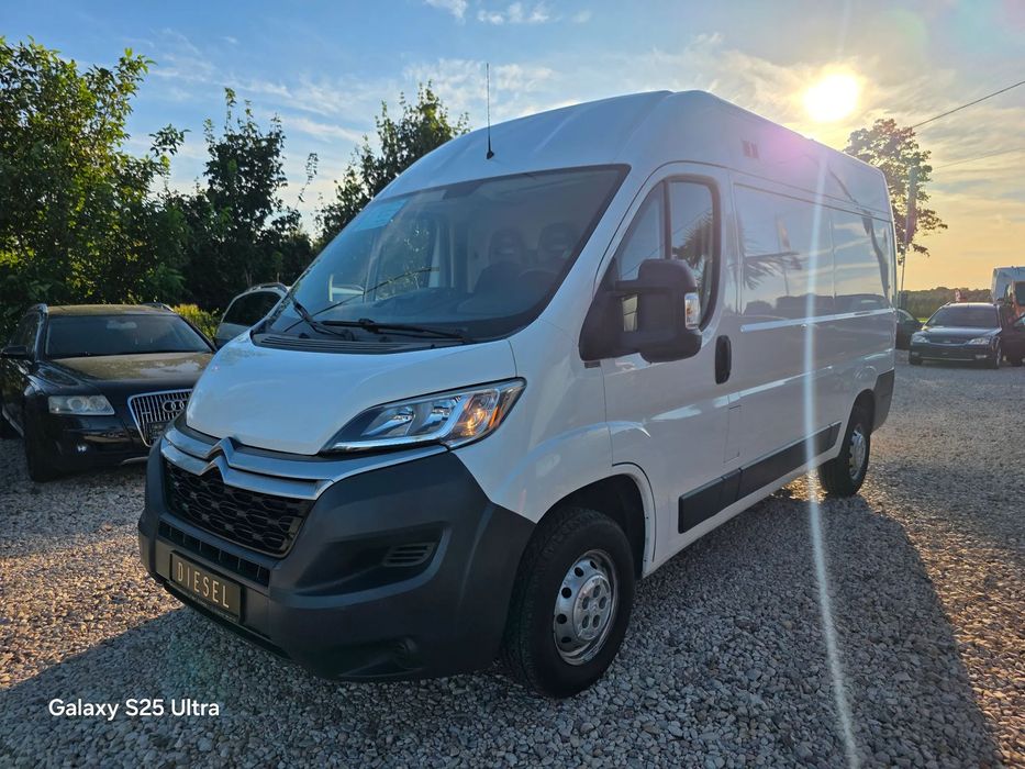 Citroën Jumper  2.0HDI#131KM#L2H2#Klima#Navi#Świeży Import#Tempomat#Gwarancja#VAT 23%!