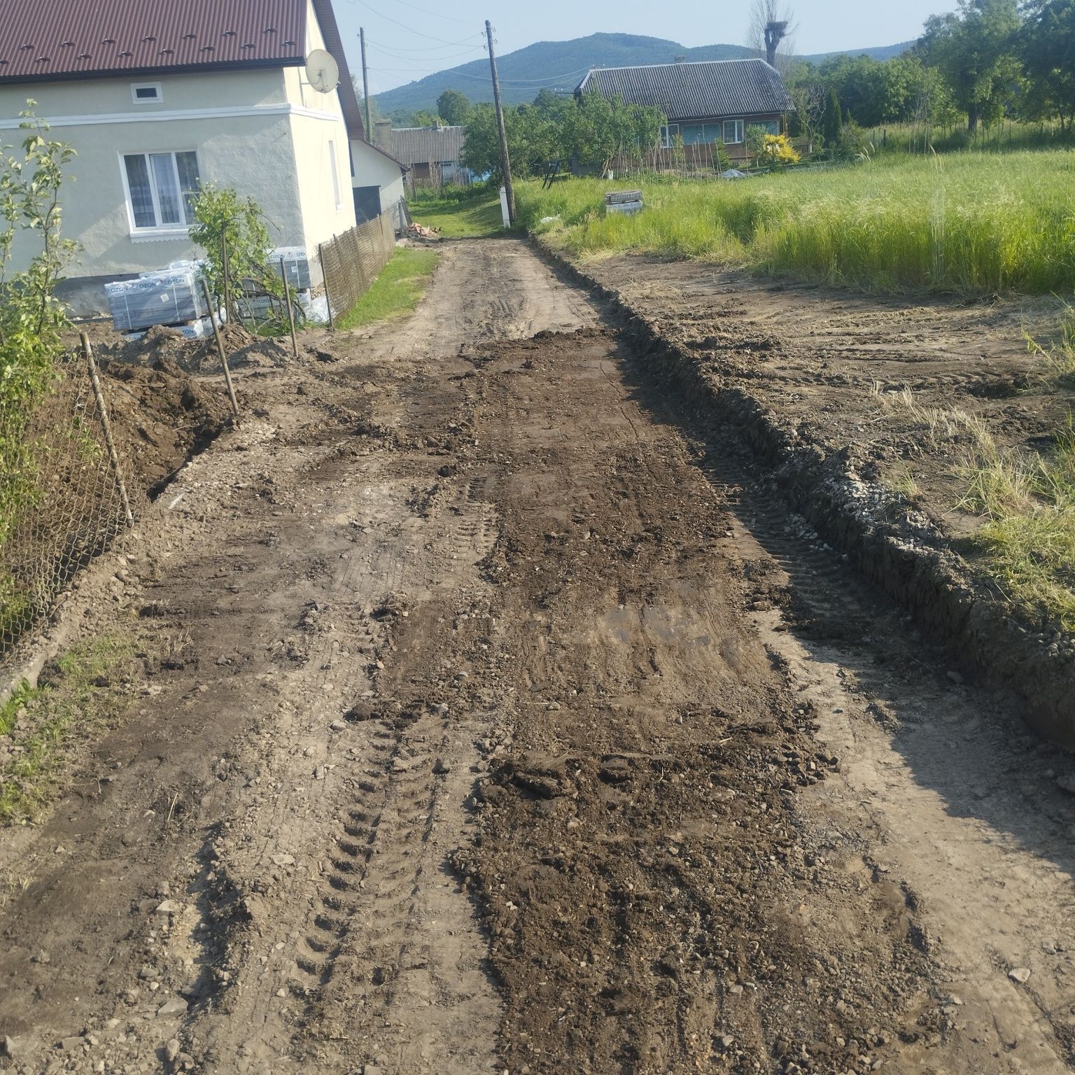Надання послуг міні екскаватора