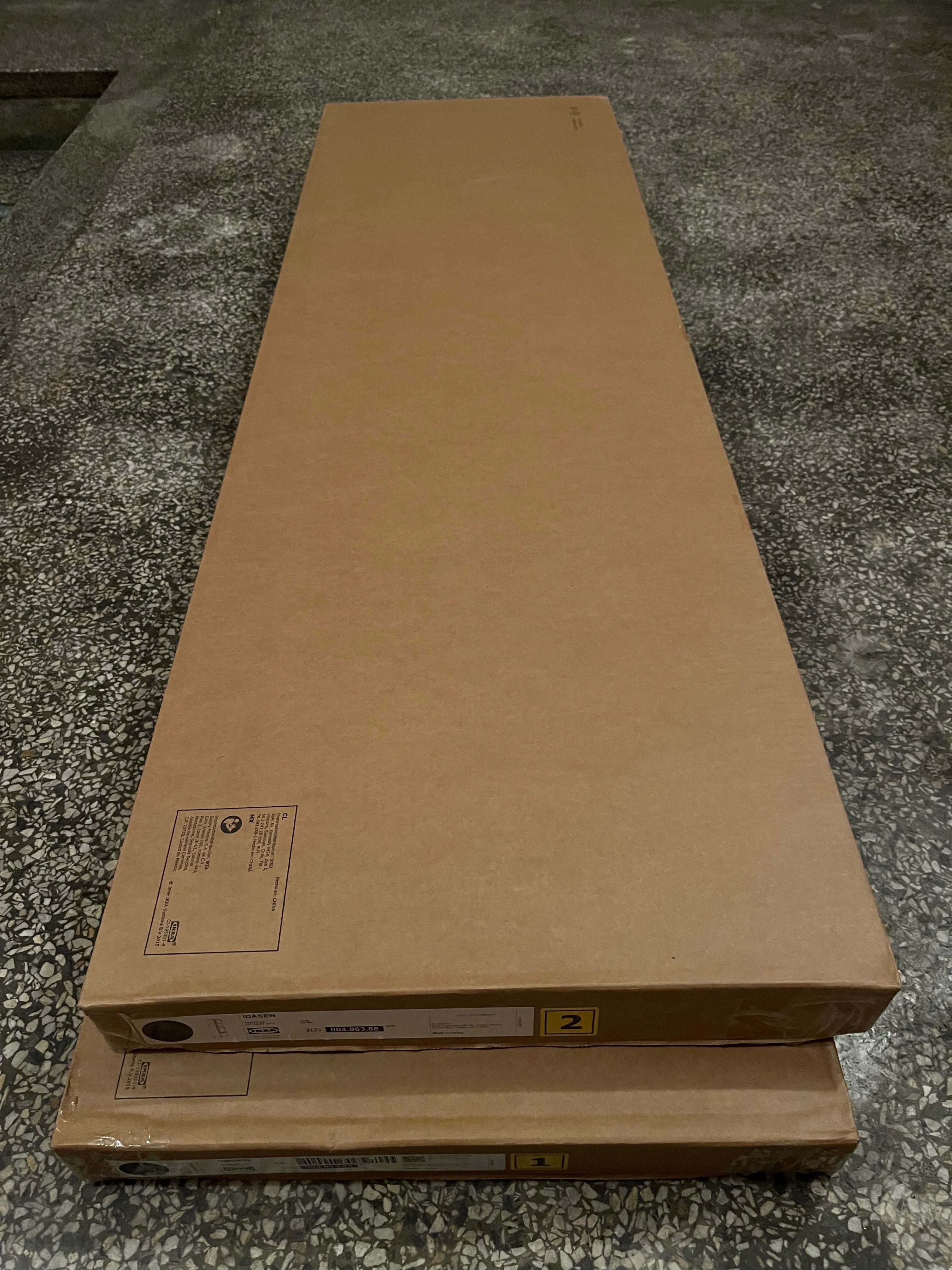 Ikea IDÅSEN Szafka wysoka z szufladą /drzwiami, ciemnoszary, 45x172 cm