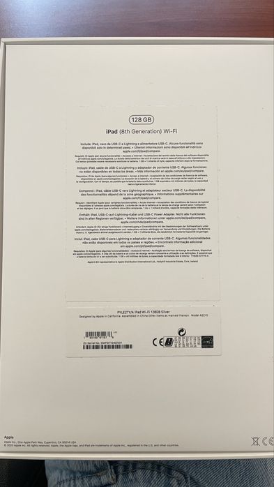 iPad 8 geração Wi-Fi