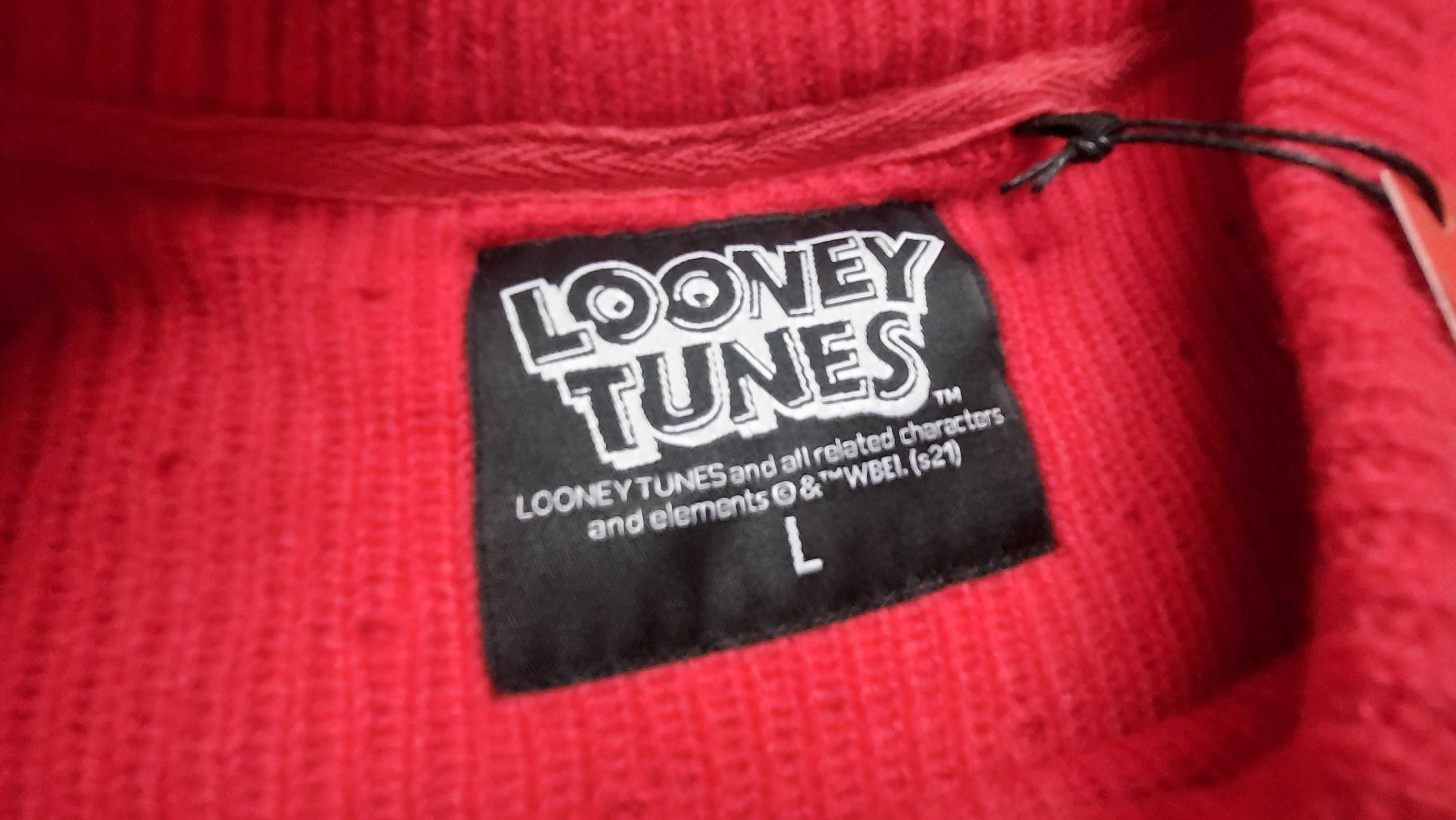 Świąteczny sweter Looney Tunes L Nowy !!!
