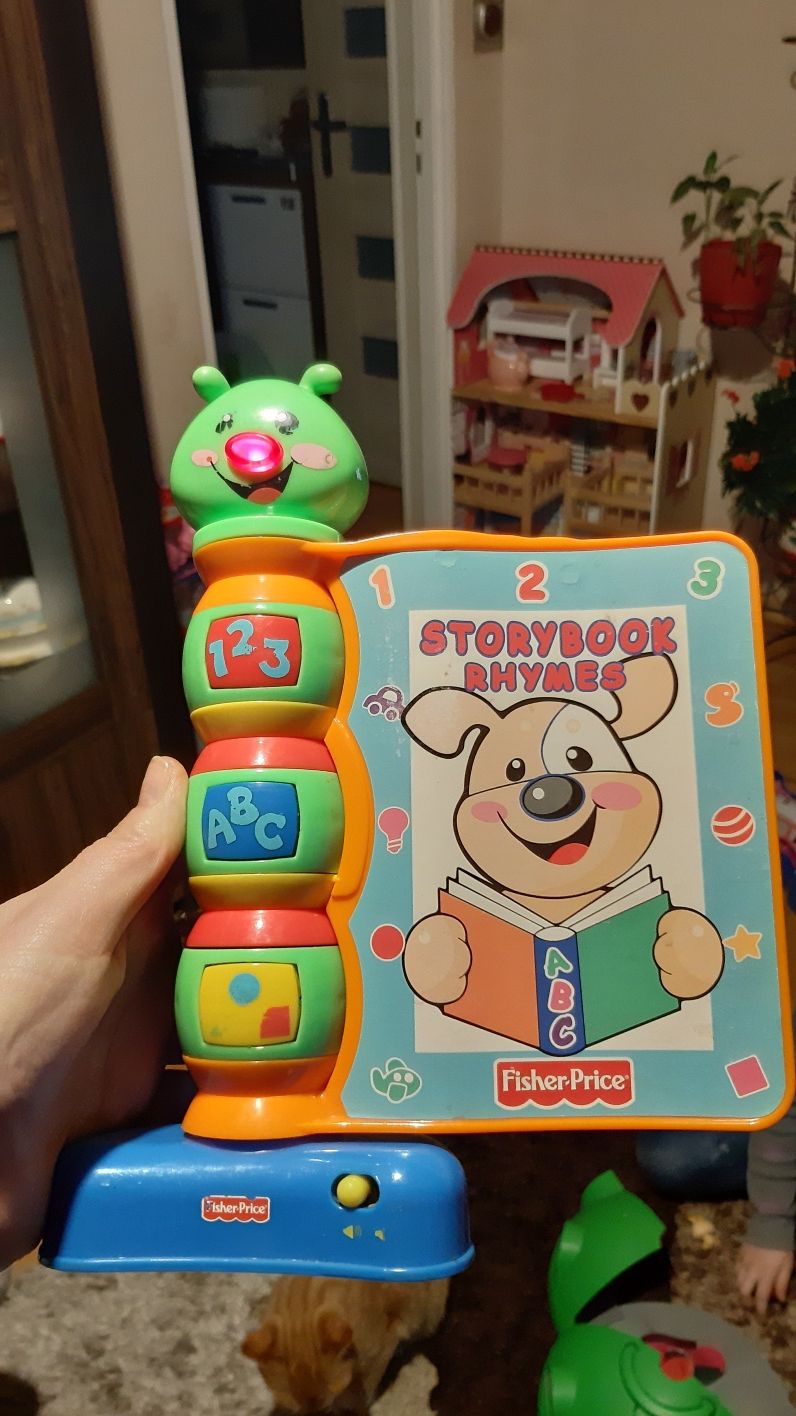 Fisher Price grająca książeczka edukacyjna