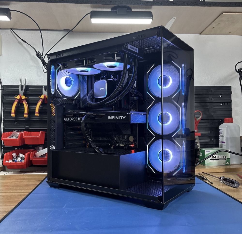 Komputer RTX 5060 Ti / i5-14600KF / 32GB RAM / 1TB do gier GAMINGOWY