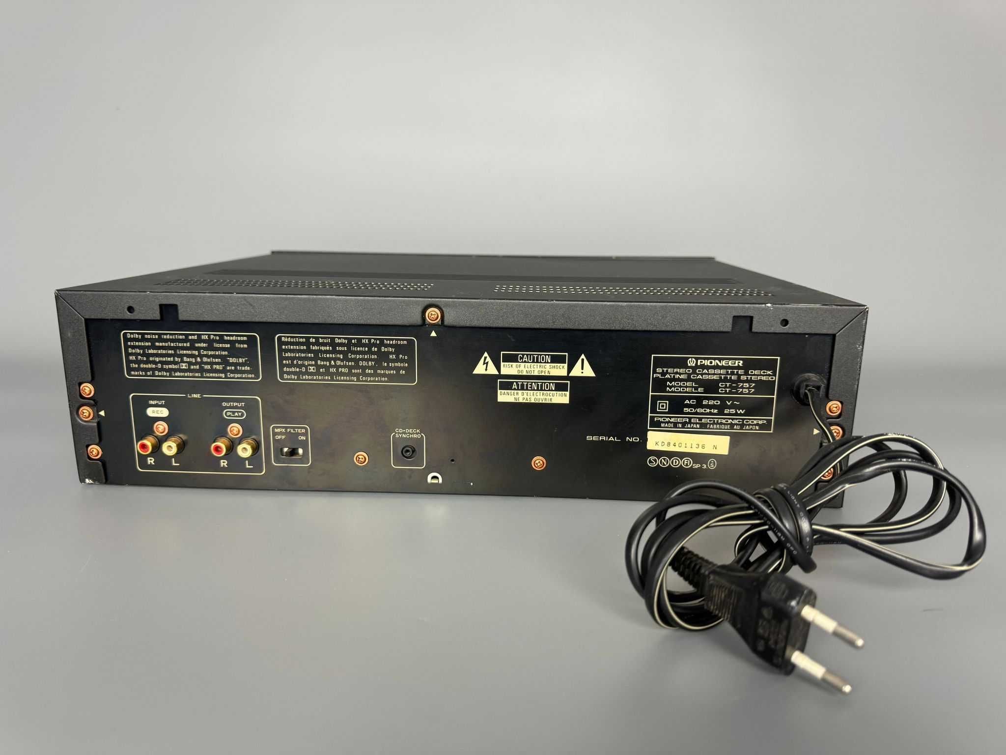 Magnetofon kasetowy Pioneer CT-757 TOP Okazja