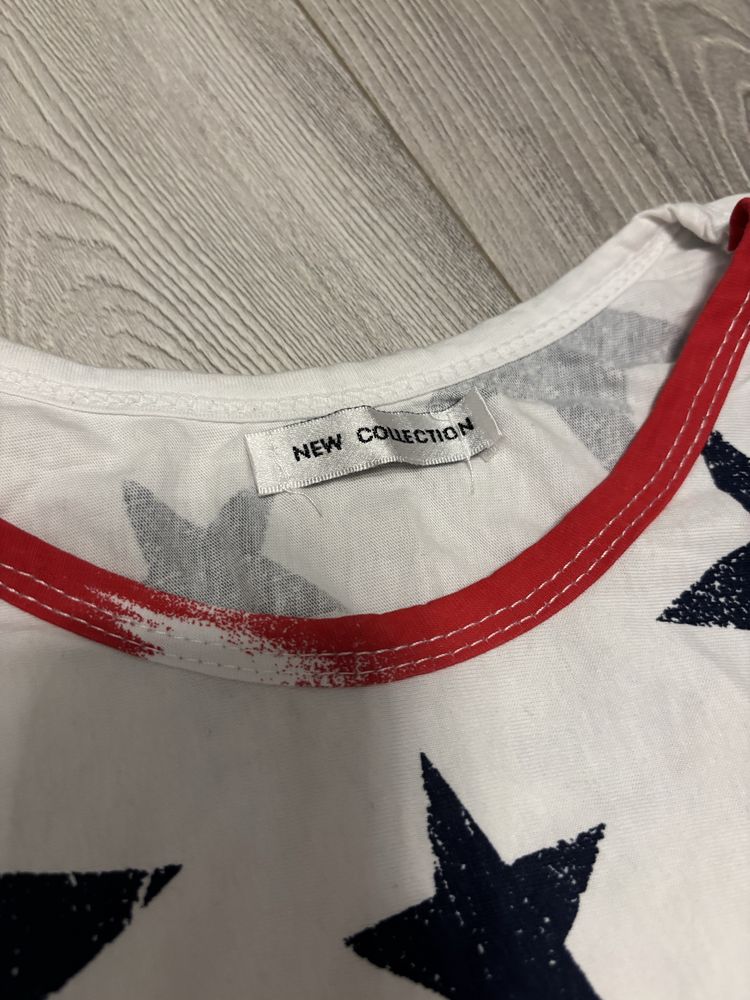 Bawełniana bluzka T-shirt damski