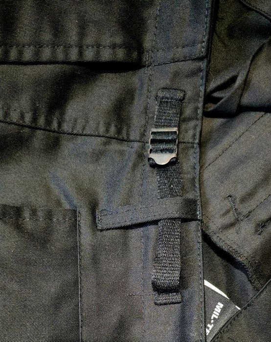 Męskie spodnie bojówki czarne MIL-TEC r.L