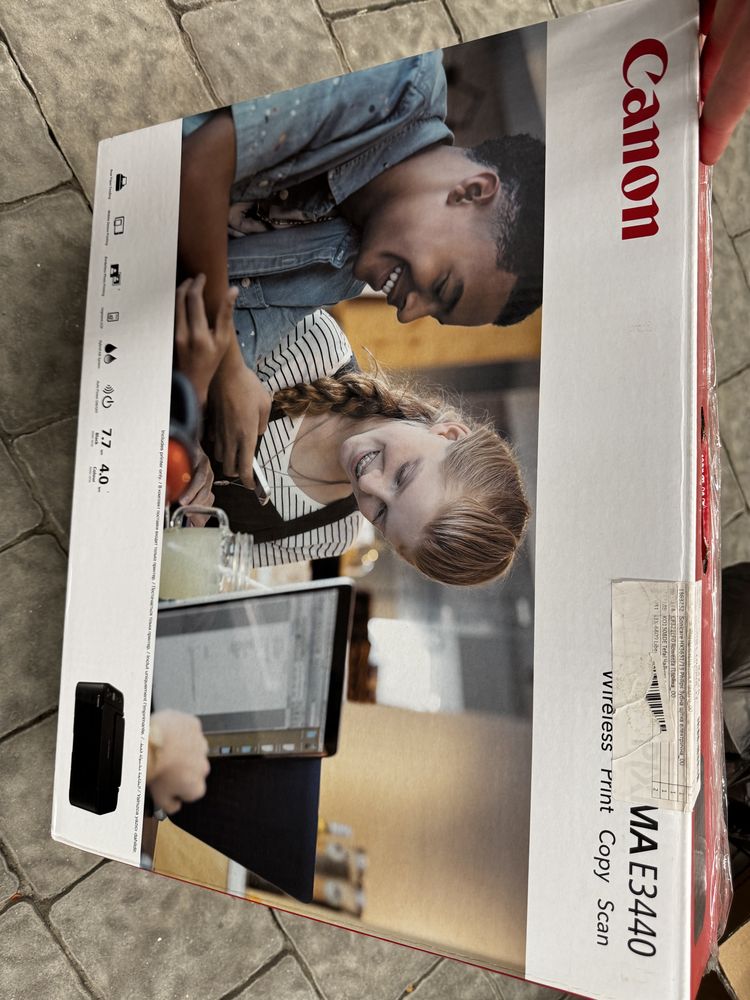 Принтер Canon Pixma Е3440,БФП сканер.на змінні катриджі.