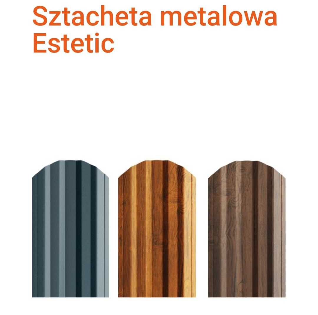 sztachety metalowe