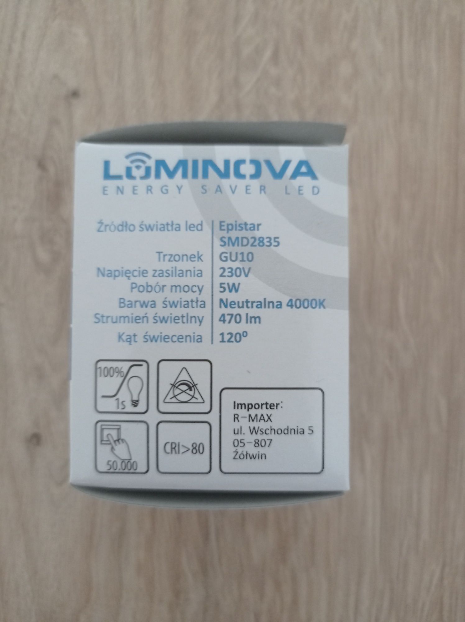 Żarówka Luminova 470 lm
