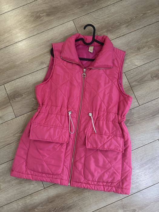 Безрукавка рожева