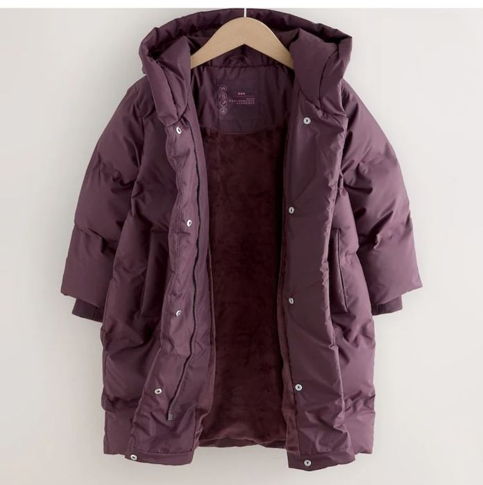 Тепле зимове пальто куртка для дівчинки Next