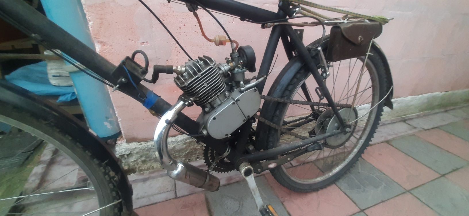 Мотовелосипед на базі горного велосипеда
