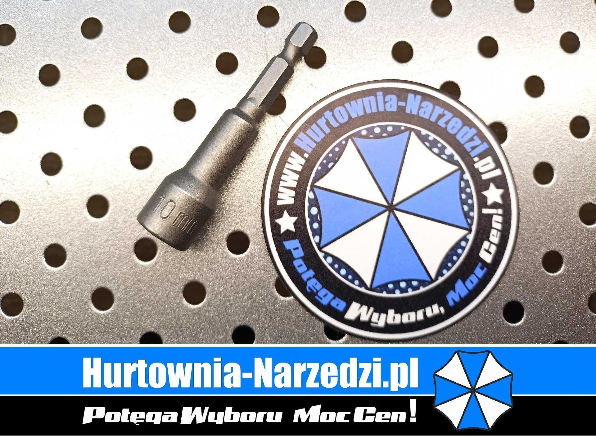 Nasadka z magnesem do wkrętarki HEX 1/4" 10 mm długa 65 mm X5203 10mm