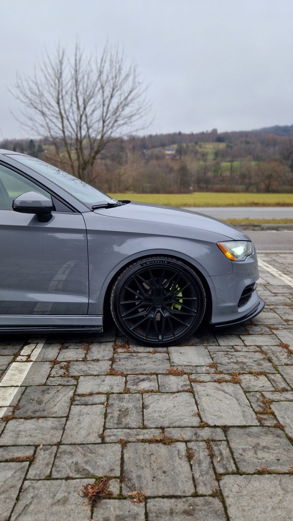 W idealnym stanie AUDI a3/s3 8v sedan quattro nardo grey 400km
