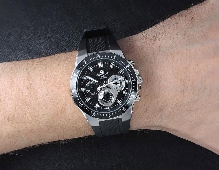 Мужские часы Casio EF-552-1A ! Оригинал! Фирменная гарантия 2 года!