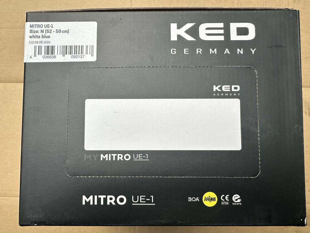 Nowy Kask KED Mitro UE-1 rozm. M 52-58cm MIPS -40% ceny