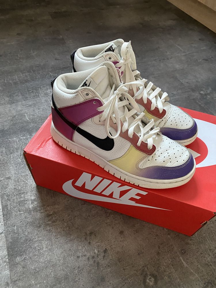 Buty nike dunk high multicolor rozmiar 40