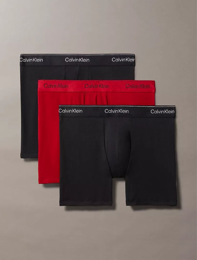 Чоловічі труси боксери Calvin Klein в коробці 3шт
