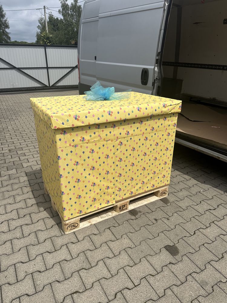 Karton prezentowy, box na prezent , duza skrzynia prezentowa