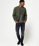 Nowa kurtka lotnicza SuperDry WAX FLIGHT BOMBER L